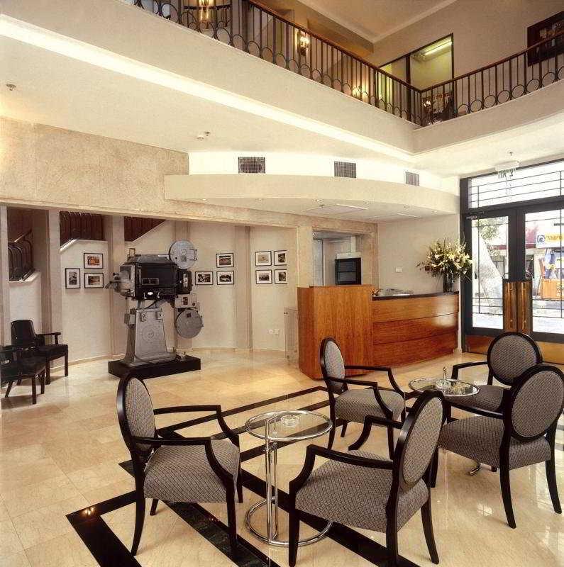 Cinema Hotel - An Atlas Boutique Hotel Tel-Aviv Beltér fotó